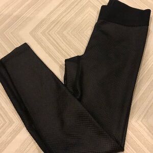 Heroine Sport Black Textured Full Length Leggings